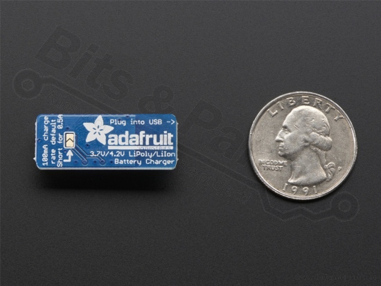 Oplader MicroLipo USB - Adafruit 1304
